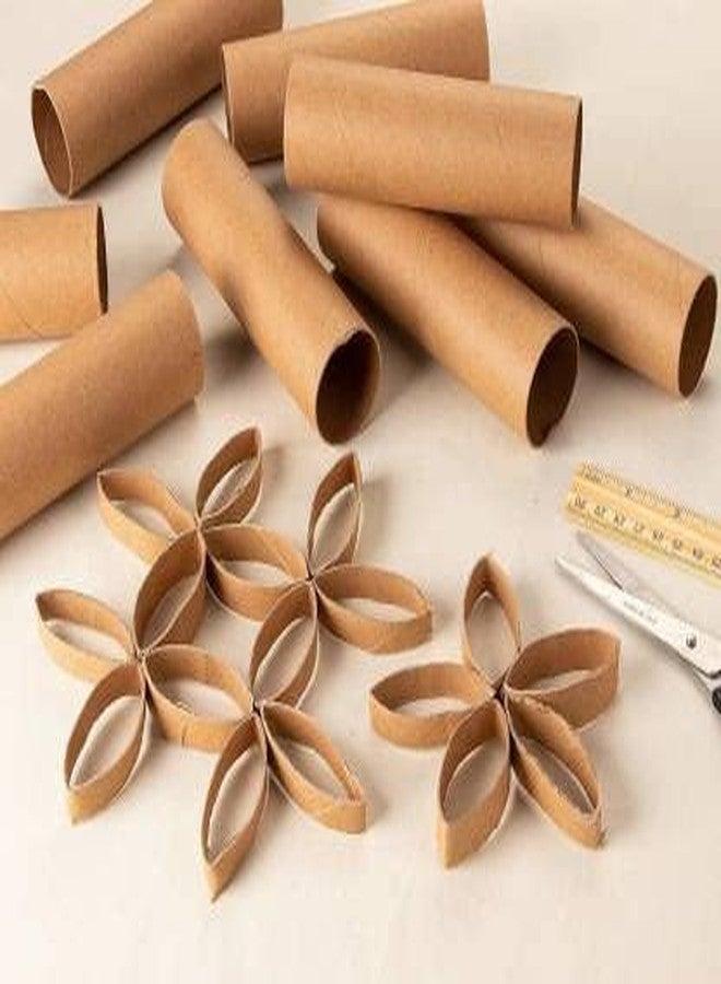 YNK Cardboard Tubes - Paper Tubes|Supplies for Classroom Projects Art DIY Craft Paper Brown 3x3x8 inches | Pieces - (12) - Image 3
